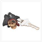 PIRATE SKULL KEYCHAIN PACK