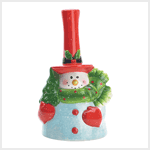 SNOWMAN CHRISTMAS BELL
