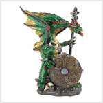 ARMORED DRAGON STATUE