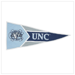 UNIVERSITY-NO CAROLINA PENNANT