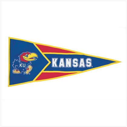 UNIVERSITY OF KANSAS PENNANT