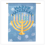 HAPPY HANUKKAH FLAG