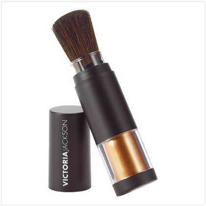 VJ BRONZE SHIMMER POWDER BRUSH